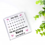 Nanny Gift Personalised Nan 1st Mother's Day Gift For Nanny