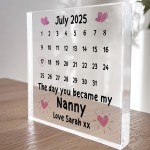 Nanny Gift Personalised Nan 1st Mother's Day Gift For Nanny