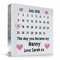 Nanny Gifts Personalised 1st Mother's Day Gift For Nanny