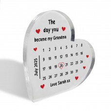 Grandma Gift Idea from Grandchildren Personalised Mother's Day