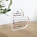 Grandma Gift Idea from Grandchildren Personalised Mother's Day