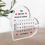Grandma Gift Idea from Grandchildren Personalised Mother's Day