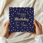 Birthday Card With Envelope Polka Dot Happy Birthday To You