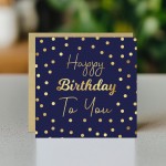 Birthday Card With Envelope Polka Dot Happy Birthday To You