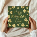 St Patricks Day Card Saying Happy St Patrick's Day Irish Cards
