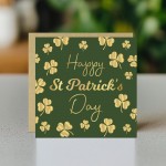 St Patricks Day Card Saying Happy St Patrick's Day Irish Cards