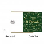 Happy St Patrick's Day Irish Cards with Shamrock for Mum Dad