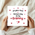 1st Mothers Day Card For Granny Mothers Day Card With Envelope
