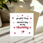 1st Mothers Day Card For MUMMY Mothers Day Card With Envelope