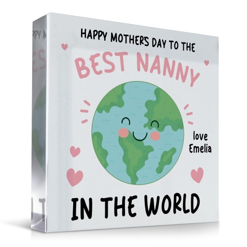 Happy Mothers Day Gift For Nanny Personalised NANNY Gift