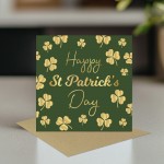 St Patricks Day Card Pack of 2 Happy St Patricks Day For Family