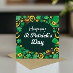 St Patricks Day Card Irish Shamrock for Best Friend, Husband