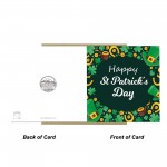 St Patricks Day Card Irish Shamrock for Best Friend, Husband