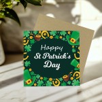 Pack of 2 St Patricks Day Greeting Cards and Craft Envelopes