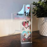 Personalised Happy 1st Mothers Day Gift Photo Plaque New Mummy