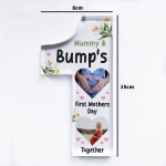Mum Gift From Bump For Mothers Day Personalised Mum Photo Plaque