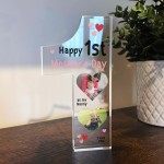 Personalised 1st Mothers Day Gift Photo Plaque Gift For Nanny