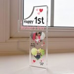 Personalised 1st Mothers Day Gift Photo Plaque Gift For Nanny