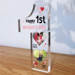 Personalised 1st Mothers Day Gift Photo Plaque Gift For Nanny