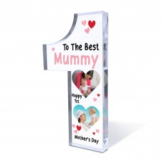 Personalised 1st Mothers Day Gift Photo Plaque Gift For New Mum