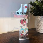 Personalised 1st Mothers Day Gift Photo Plaque Gift For New Mum