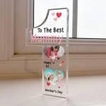 Personalised 1st Mothers Day Gift Photo Plaque Gift For New Mum