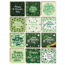 St Patricks Day Card Pack of 12 Card Multipack Happy St Patricks