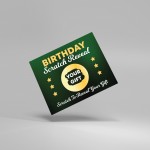 Birthday Personalised Scratch Card Gift Reveal For Son Brother