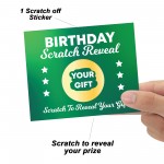 Birthday Scratch Card Personalised Gift Reveal For Men Boys Son
