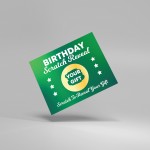 Birthday Scratch Card Personalised Gift Reveal For Men Boys Son