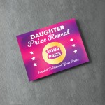 Daughter Scratch Card Gift Reveal Birthday Daughter Card 