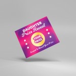 Daughter Scratch Card Gift Reveal Birthday Daughter Card 