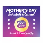 Mothers Day Scratch Card Personalised Gift Reveal For Mum Card