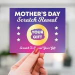 Mothers Day Scratch Card Personalised Gift Reveal For Mum Card