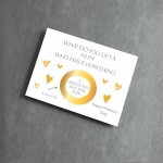 Mothers Day Pregnancy Scratch Off Personalised Card for Mum