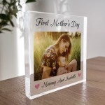 First Mothers Day Gift Personalised Mum Photo Plaque Mothers Day
