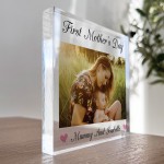 First Mothers Day Gift Personalised Mum Photo Plaque Mothers Day