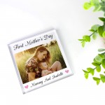 First Mothers Day Gift Personalised Mum Photo Plaque Mothers Day