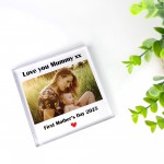 1st Mothers Day Gift Personalised Photo Plaque First Mothers Day