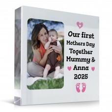 Happy First Mothers Day Gifts for Mummy Personalised Plaque Gift