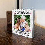 Personalised Gift For Nan For Mothers Day Birthday Photo Block