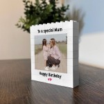 Personalised Mum Birthday Gifts Custom Photo Building Block Gift