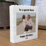 Personalised Mum Birthday Gifts Custom Photo Building Block Gift