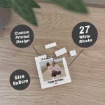 Personalised Mum Birthday Gifts Custom Photo Building Block Gift