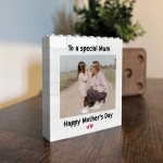 Mothers Day Personalised Photo Gifts For Mum Custom Blocks