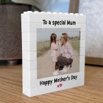 Mothers Day Personalised Photo Gifts For Mum Custom Blocks