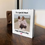 Mothers Day Personalised Photo Gifts For Mum Custom Blocks
