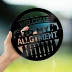 Allotment Sign For Garden Shed Garage Wall Mounted Acrylic Sign