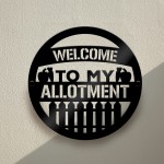Allotment Sign For Garden Shed Garage Wall Mounted Acrylic Sign