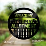 Allotment Sign For Garden Shed Garage Wall Mounted Acrylic Sign